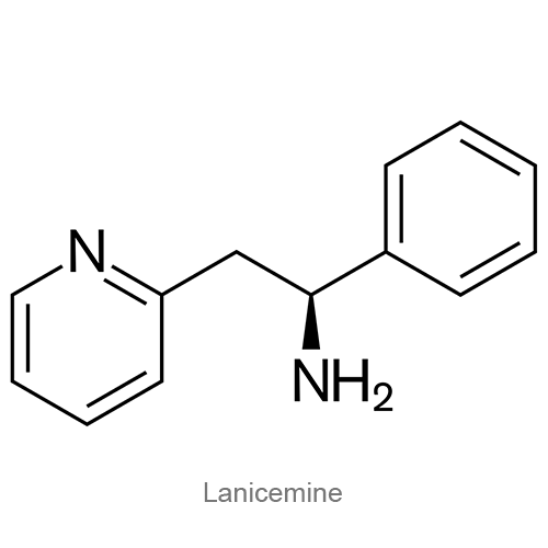 Ланицемин структурная формула
