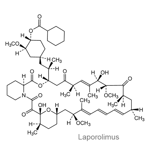 Лапоролимус структурная формула