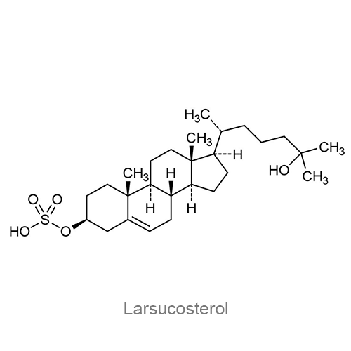 Ларсукостерол структурная формула