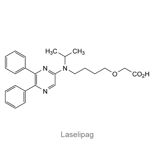Ласелипаг структурная формула