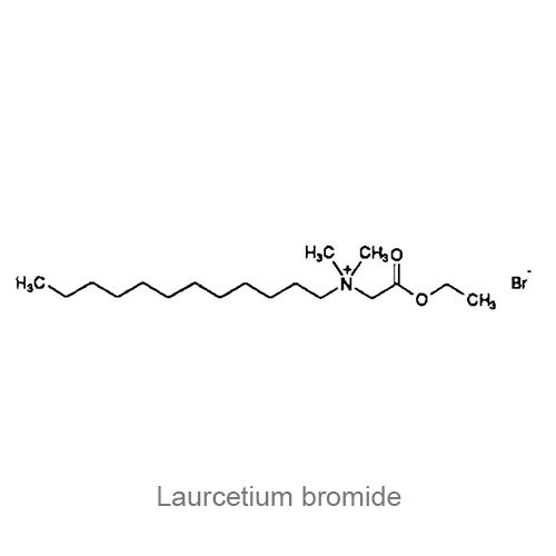 Структурная формула Лаурцетия бромид