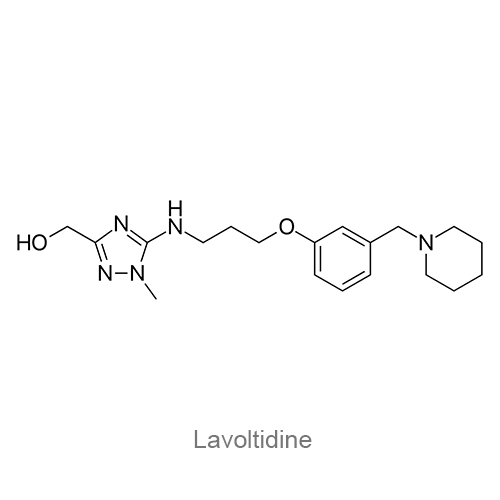 Структурная формула Лаволтидин