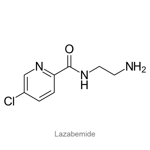 Структурная формула Лазабемид