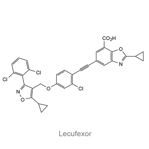 Лекуфексор структурная формула