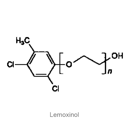 Структурная формула Лемоксинол