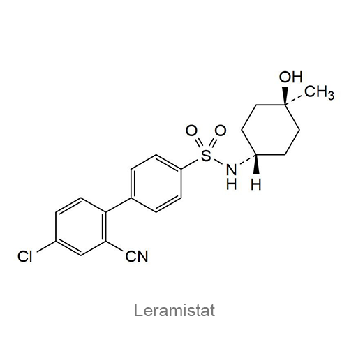 Структурная формула Лерамистат