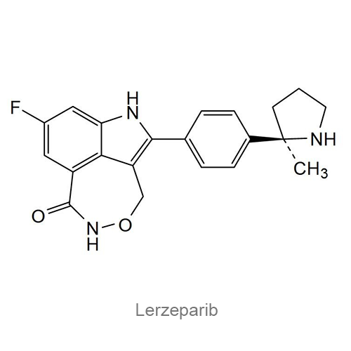 Структурная формула Лерзепариб