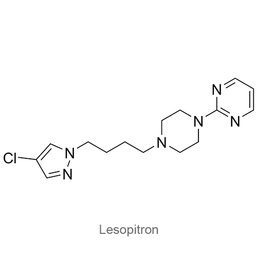 Структурная формула Лезопитрон