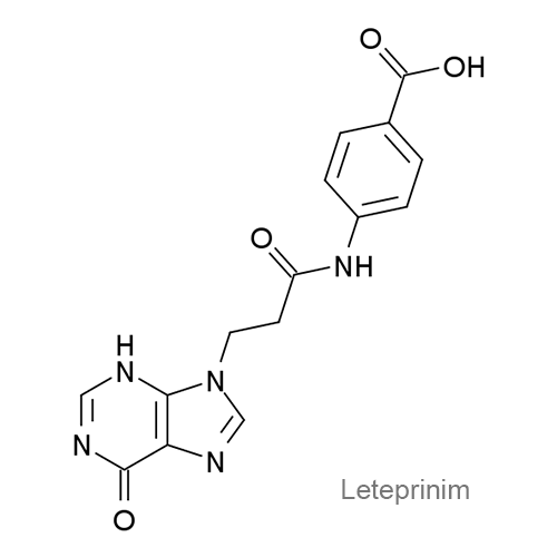 Структурная формула Летеприним