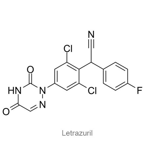 Структурная формула Летразурил