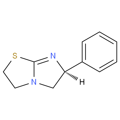 Структурная формула Левамизол