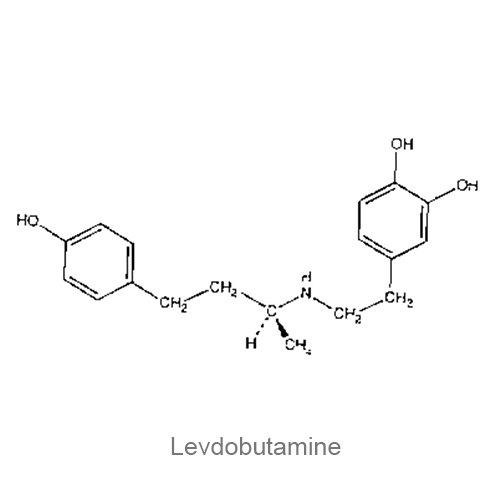Структурная формула Левдобутамин