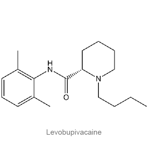 Левобупивакаин структурная формула