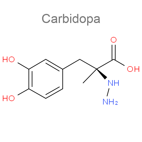 Леводопа + Энтакапон + [Карбидопа] структурная формула 3