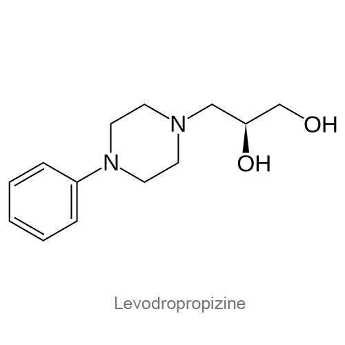 Структурная формула Леводропропизин