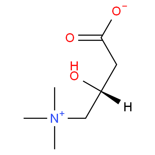 Структурная формула Левокарнитин