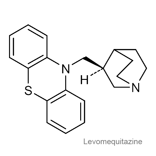 Левомехитазин структурная формула