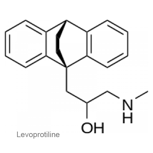 Структурная формула Левопротилин