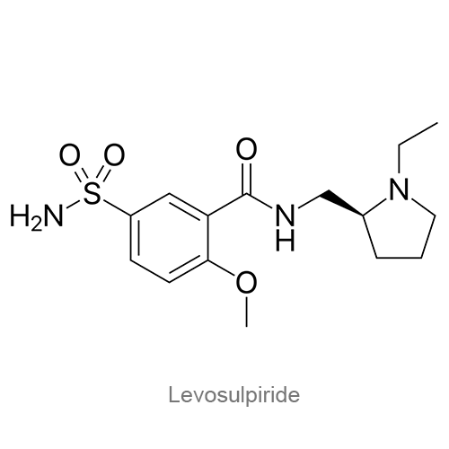 Левосульпирид структурная формула