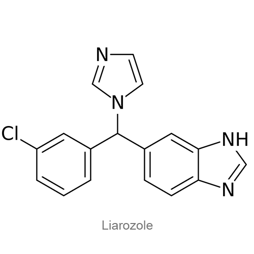 Структурная формула Лиарозол