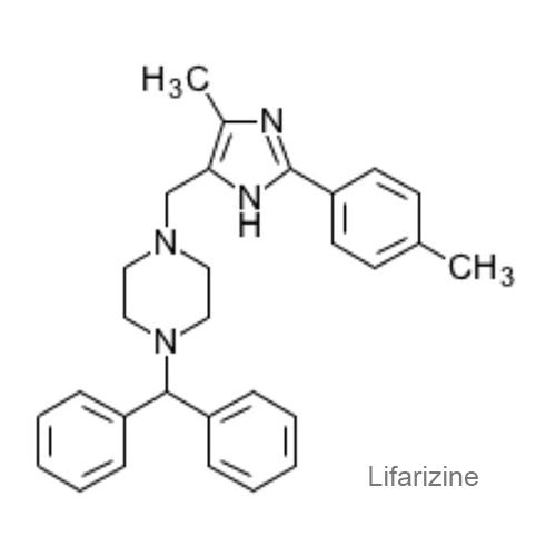 Структурная формула Лифаризин