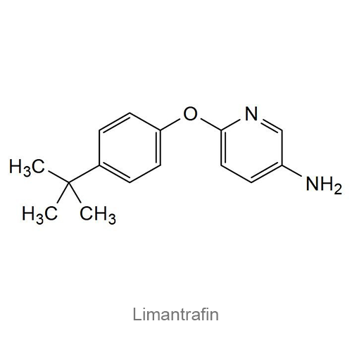 Структурная формула Лимантрафин