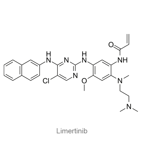 Лимертиниб структурная формула