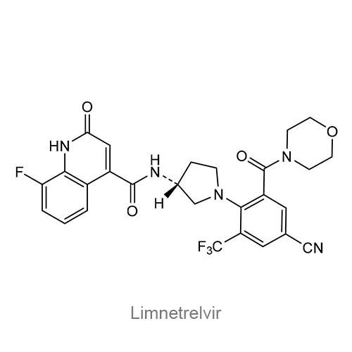 Структурная формула Лимнетрелвир