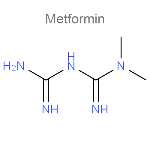 Линаглиптин + Метформин структурная формула 2