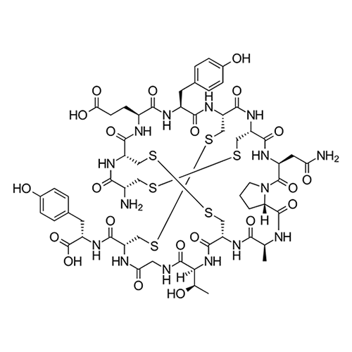 Структурная формула Линаклотид