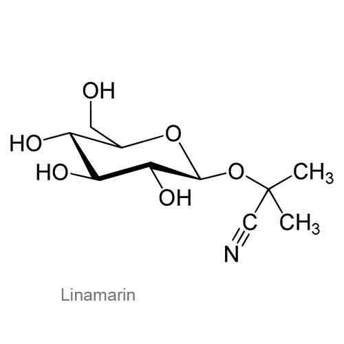 Линамарин структурная формула