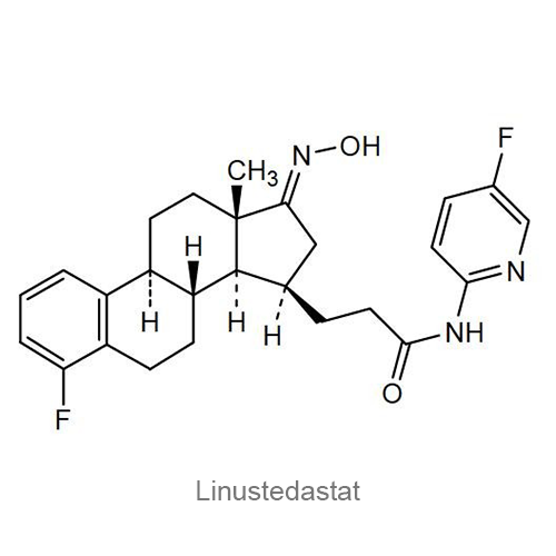 Структурная формула Линустедастат
