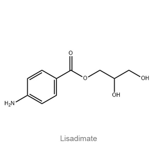 Структурная формула Лизадимат