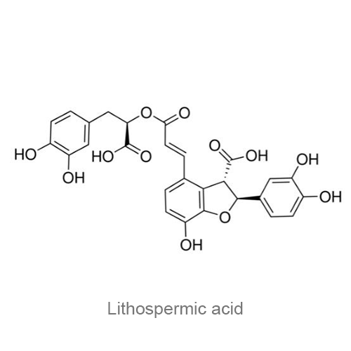 Литоспермовая кислота структурная формула