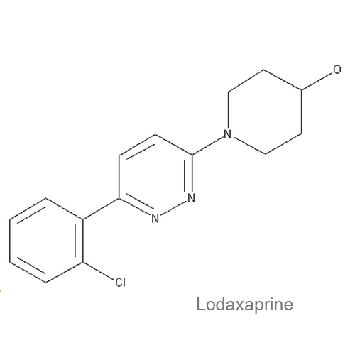 Структурная формула Лодаксаприн