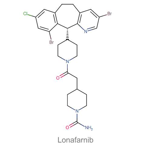 Структурная формула Лонафарниб
