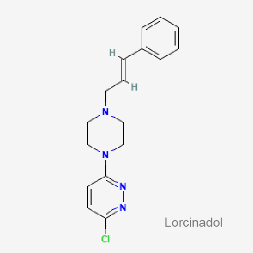 Лорцинадол структурная формула