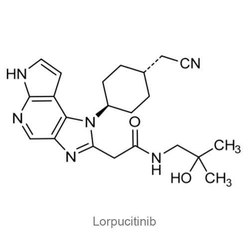 Структурная формула Лорпуцитиниб