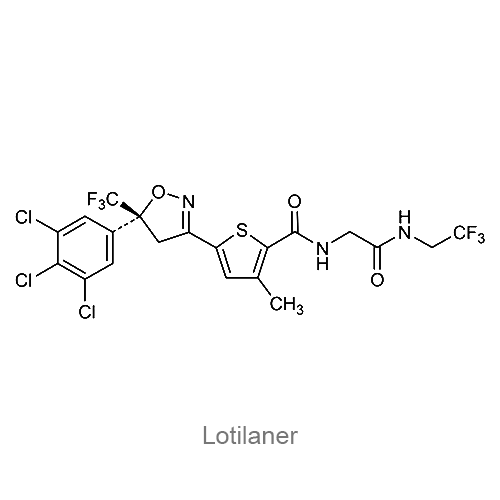 Структурная формула Лотиланер