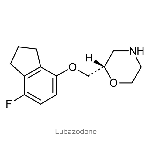 Структурная формула Лубазодон