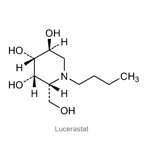 Структурная формула Луцерастат
