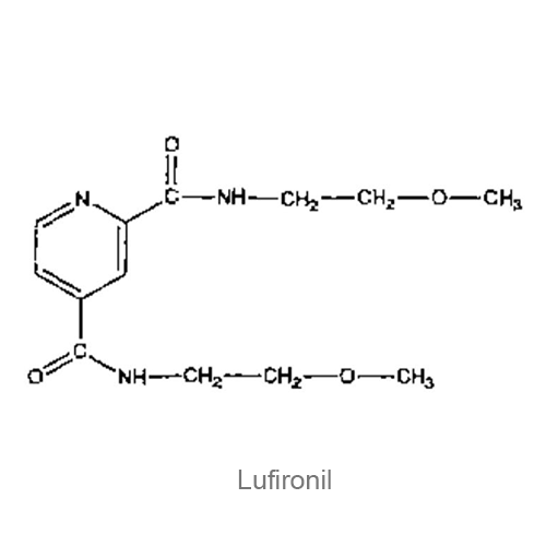 Структурная формула Луфиронил