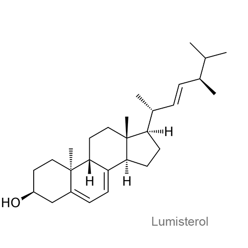 Люмистерол структурная формула