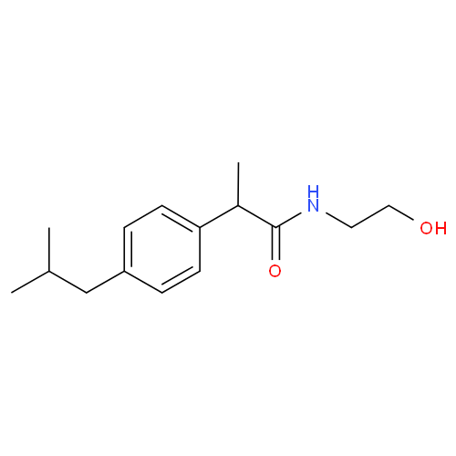 Мабупрофен структурная формула
