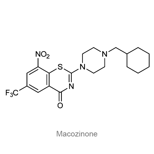 Структурная формула Макозинон