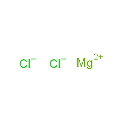 Структурная формула Магния хлорид