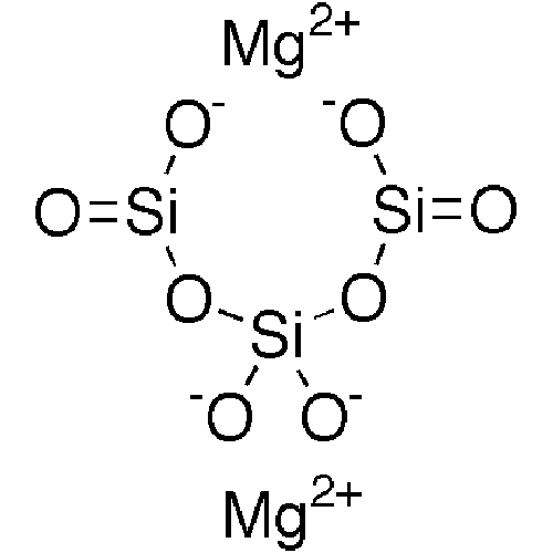 Структурная формула Магния трисиликат