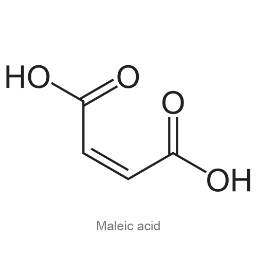 Малеиновая кислота структурная формула