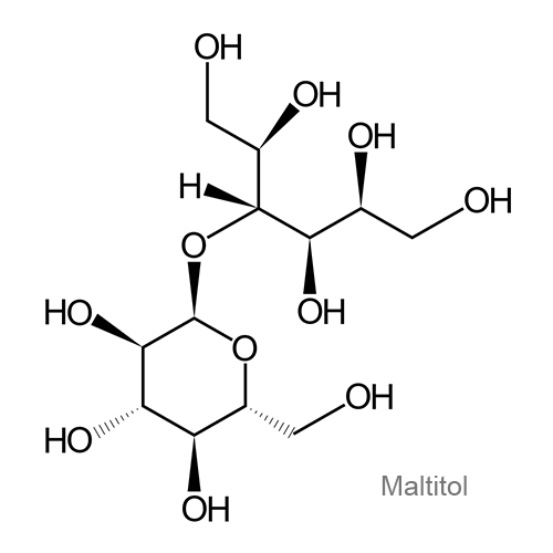 Структурная формула Мальтит