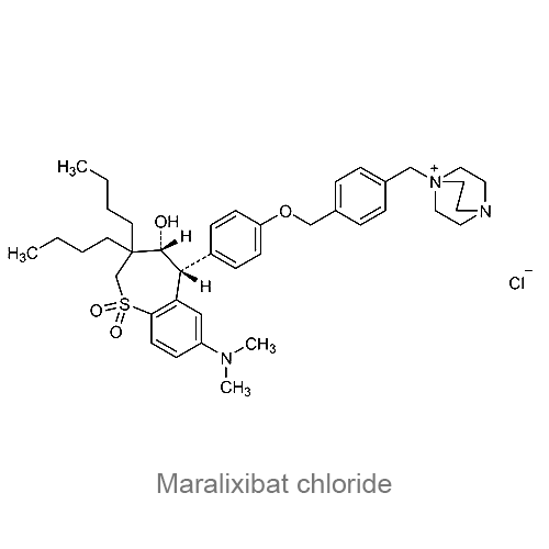 Мараликсибата хлорид структурная формула